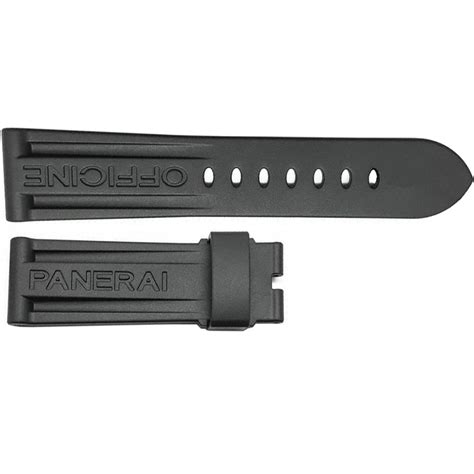 rubber horlogeband panerai 26mm|panerai watch bands replacement.